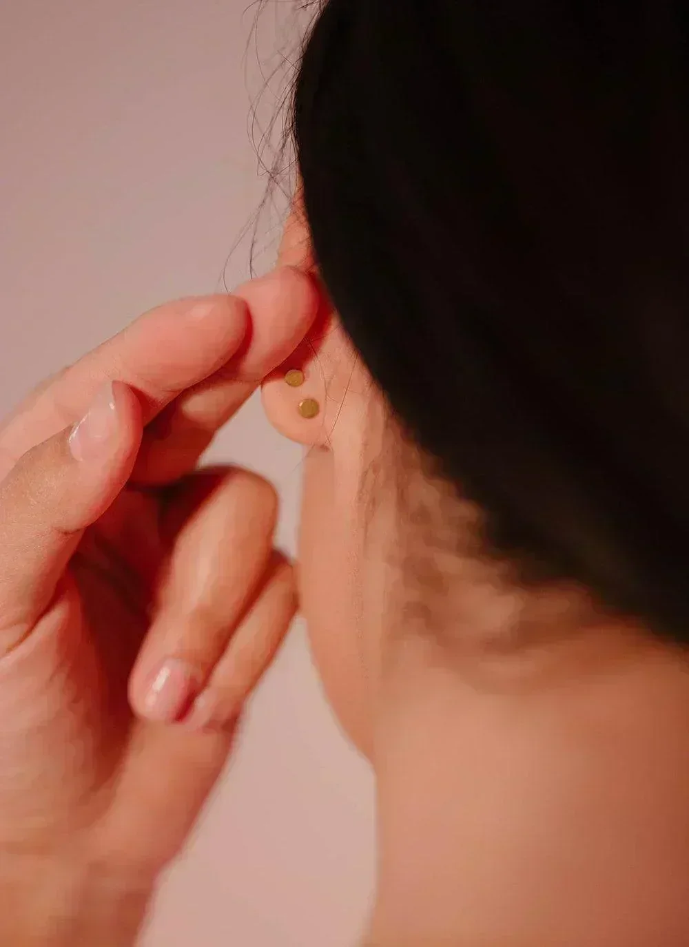 Lunar Phase Flat Back Stud - Image 3